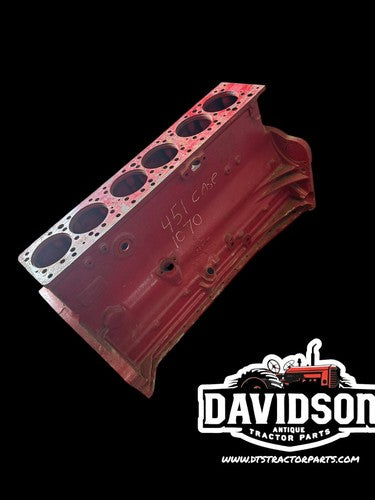 A58513 Case 1070 Tractor Engine Block 451 Case Good Used Bare Block