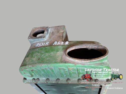 John Deere Unstyled A Radiator A51R A52R Antique Tractor