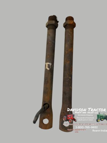 JOHN DEERE LATE STYLED B LIGHT BRACKET PAIR SET 1947-52 BN BW B