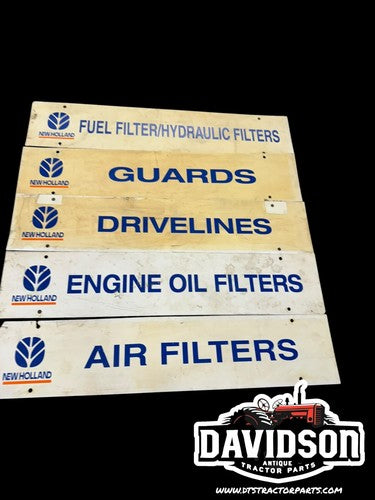 New Holland Dealership Parts Signs Vintage Advertising
