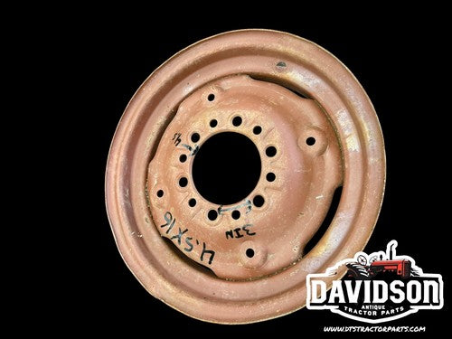 4.5x16 6 Bolt Front Rim Fits Farmall IH John Deere And Many More