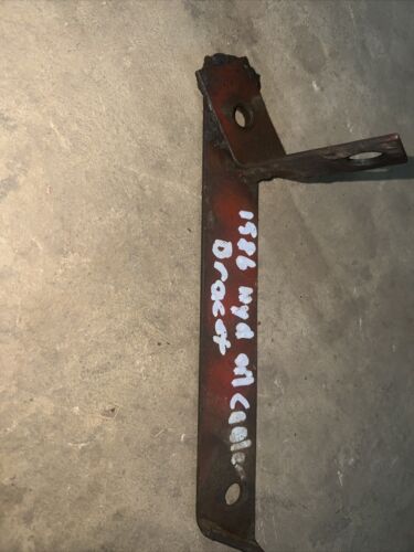 International Harvester 1586 Oil Cooler Bracket Antique Tractor
