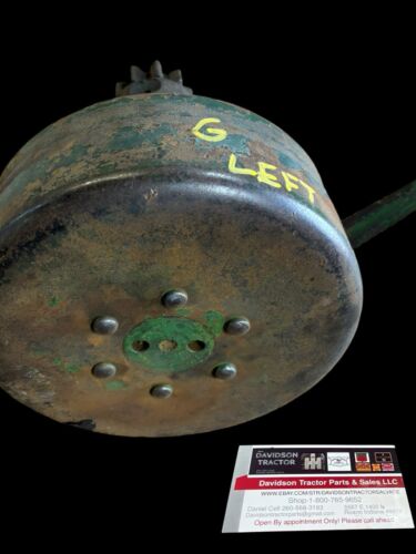 John Deere JD A G 60 70 tractor left brake A89R assembly w/ pedal