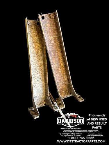 International Farmall Cub Radiator Support Bracket Mount Pair Antique Tractor