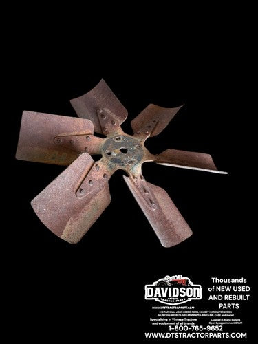 Ford 4000 Gas 6 Blade Engine Cooling Fan Antique Tractor