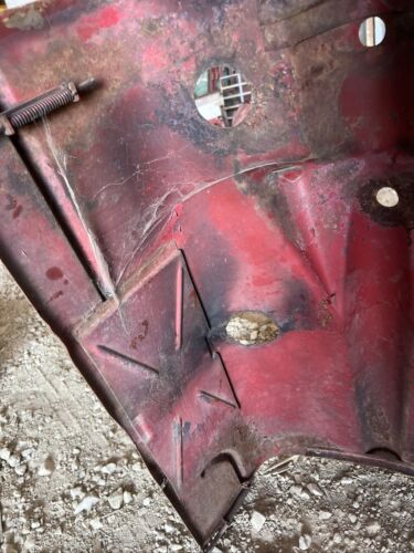 1939-1943 Farmall H All Fuel Hood Antique Tractor NICE ONE