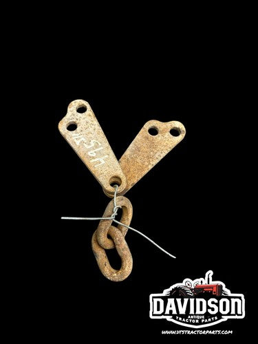International 495 Hitch Brackets Antique Tractor