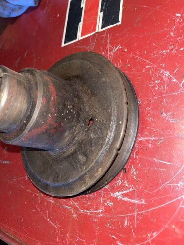 Farmall C SC Super tractor IH IHC engine motor crankshaft main front belt pulley