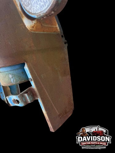 Ford 4000 Diesel Front Nose Cone Hood W/air Cleaner & Headlights Antique Tractor