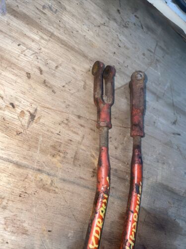 1963 Case 831 Tractor Hydraulic Linkage Rods 830