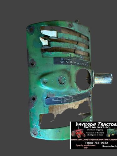 John Deere 2010 Tractor Dash Shifter Plate Cover Antique Tractor