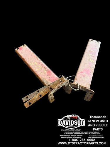 International Farmall Cub Radiator Support Bracket Mount Pair Antique Tractor
