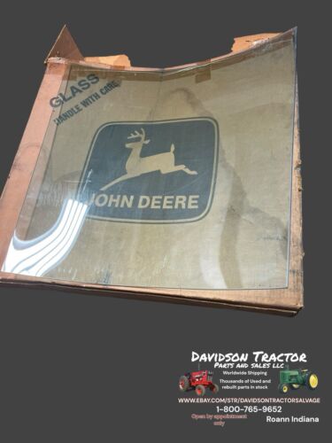 R50755 LH Cab Door Upper Glass for John Deere 4040, 4040S, 4050, 4230, +++
