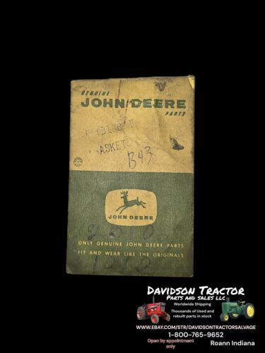 T13188T John Deere NOS Crankcase Vent Tube Gasket For Diesel 1010, 2010