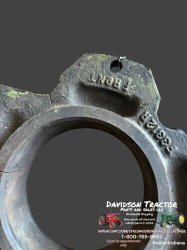 JOHN DEERE F3312R F1915R AF3286R CENTER MAIN BEARING HOUSING 70D 720D 730D