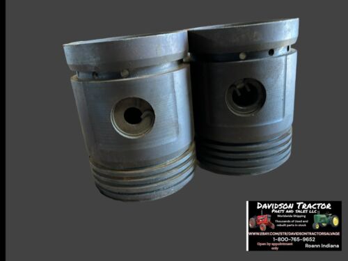Used John Deere H Tractor Piston Pair STD H212R Antique Tractor