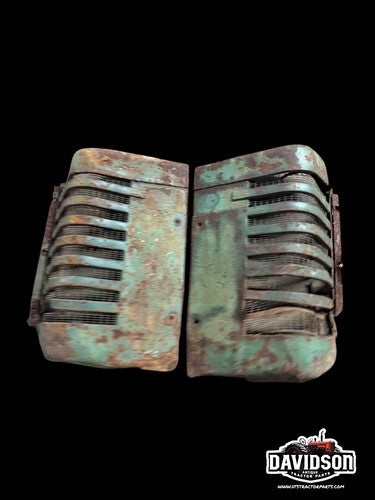 John Deere G Grill Pair Antique Tractor