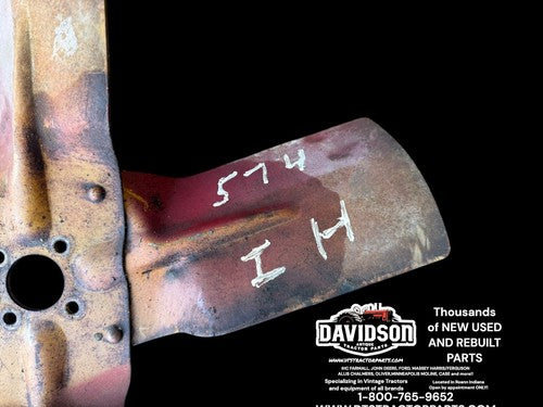 International 574 Fan Blade Assembly Antique Tractor