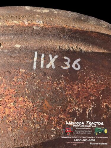 11x36  8 loop rear tractor rim fits ford massey ferguson and may other Tractors