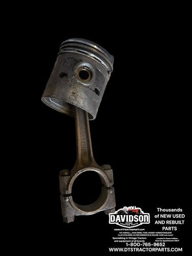 IHC Farmall Cub STD Dome Piston W/connecting Rod Antique Tractor