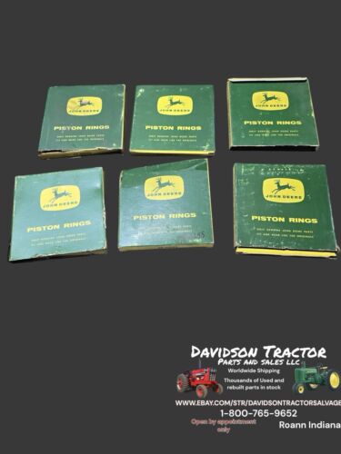 Genuine John Deere AR40255 New Old Stock Piston Ring Set