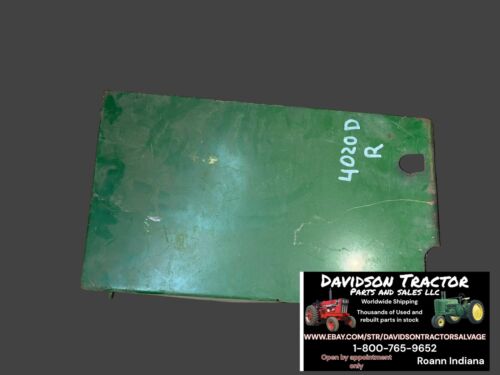 John Deere 4020 D Right Hand Side Panel Antique Tractor