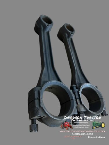 John Deere Unstyled G Tractor JD engine Connecting rods rod w/ caps F5R