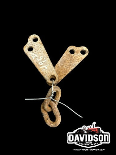 International 495 Hitch Brackets Antique Tractor