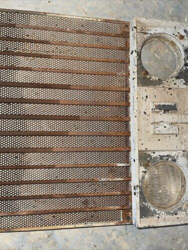 International 444 tractor Factory IH IHC front nose cone grill Complete