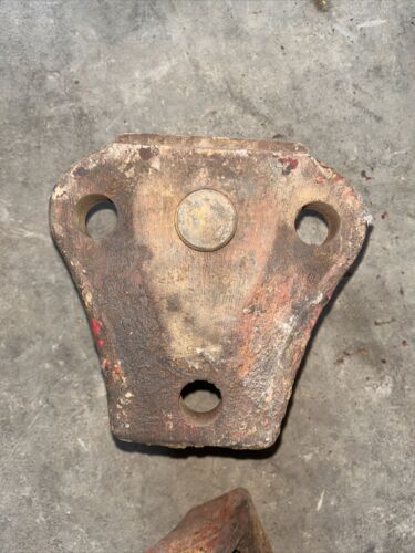 Farmall H Early SH tractor Original IH draw bar support bracket anchor mount