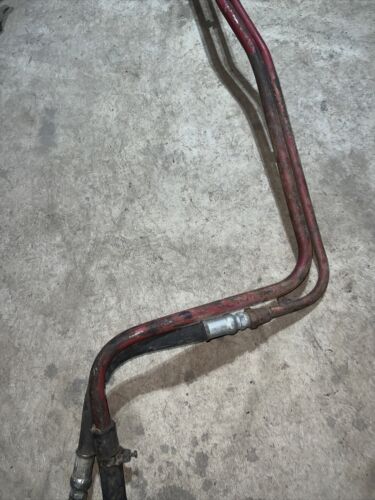 Farmall IH 450 400 rowcrop row crop tractor pair/set steel front hydraulic lines