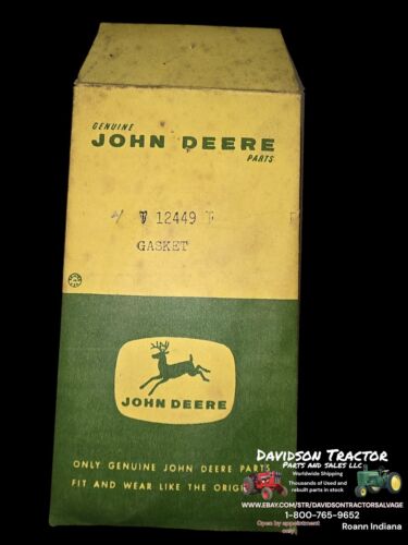 Genuine John Deere New Old Stock T12449T Gasket