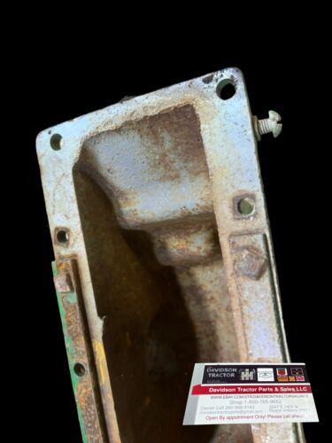 USED JOHN DEERE H TRACTOR RADIATOR BOTTOM TANK H167R