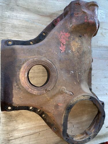 Farmall MD M Diesel Tractor IH engine motor front cover panel