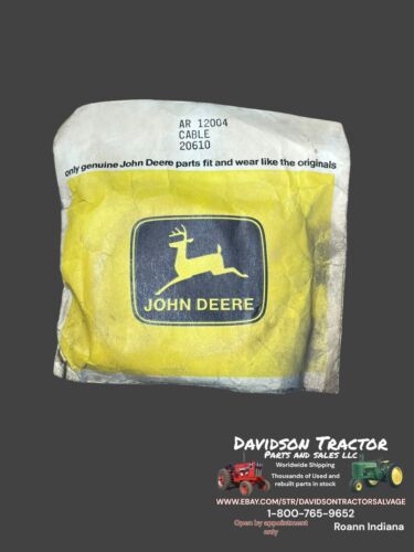 Genuine John Deere 70 720 730 Diesel Pony Motor Spark Plug Wire AR12004 NOS