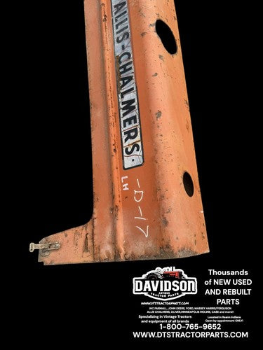Allis Chalmers D-17 Left Hood Side Panel Antique Tractor