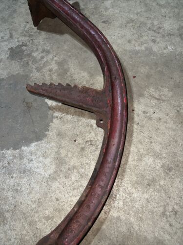 Farmall IH Super M SM tractor ORIGINAL left brake pedal w/ lock latch bar