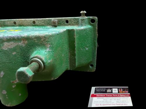 USED JOHN DEERE H TRACTOR RADIATOR BOTTOM TANK H167R