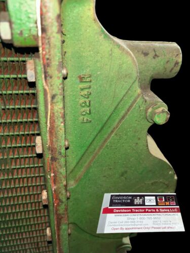 JOHN DEERE 70 DIESEL RADIATOR ASSEMBLY F1520R F2241R GOOD USED RADIATOR