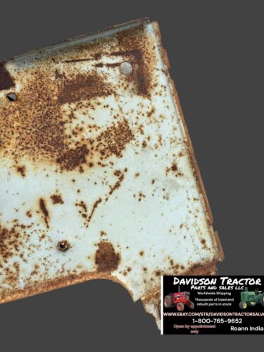 IH Farmall 340 460 Utility Original Radiator Right Side Panel Antique Tractor
