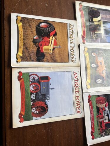 7 Issues of Antique Power Magazine 1999-2003