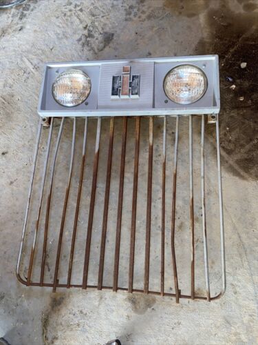 International 444 tractor Factory IH IHC front nose cone grill Complete