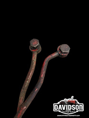 International Farmall 826 Hydraulic Remote Lines Pair Antique Tractor