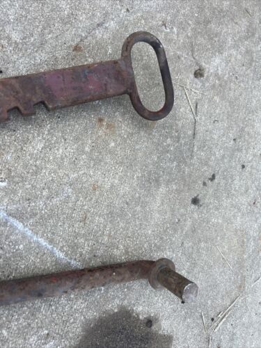 Farmall 340 rowcrop tractor IH 2pt fasthitch draft control handle With Linkage