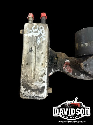 International 884 Oil Cooler W/ Filter Base And Manifold Antique Tractor