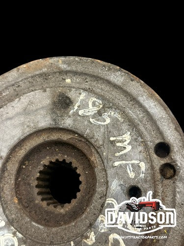 Massey Ferguson 185 Gas 206 Continental Crankshaft Pulley Antique Tractor