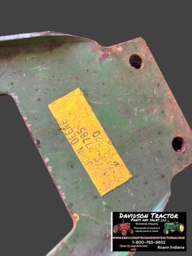 R27785 John Deere 4030 4520 4020 2510 820 4000 Seat Back Support New Old Stock