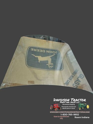 R50755 LH Cab Door Upper Glass for John Deere 4040, 4040S, 4050, 4230, +++
