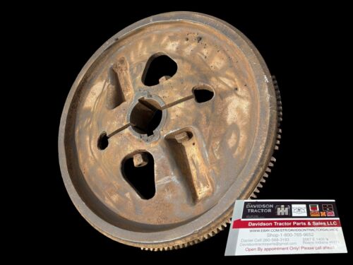 John Deere R R341R Electric Start Flywheel W/ring Gear Antique Tractor