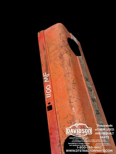 1100 Massey Ferguson Right Hand Hood Engine Cover Antique Tractor